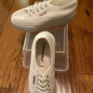 White Canvas Sneakers